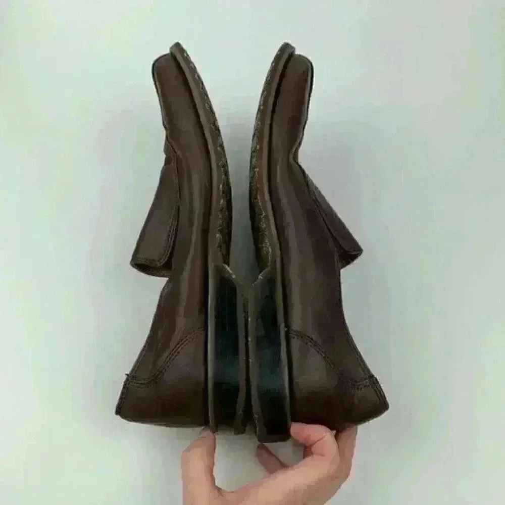 Steve Madden men loafers 8.5 Mammbo brown leather